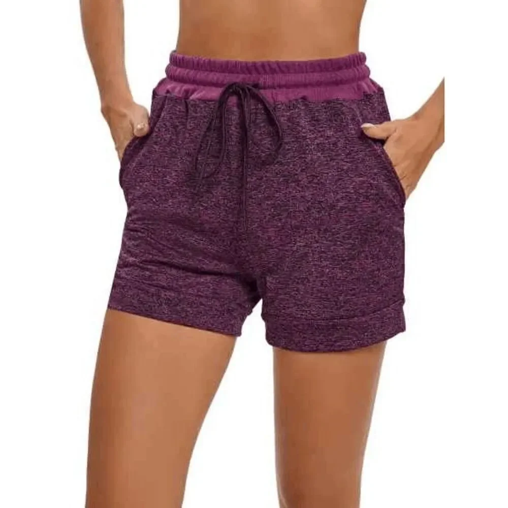 Dual Pockets Drawstring Shorts Casual Shorts